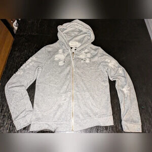 Montrez Gray Zip Up Hoodie. Size L EUC